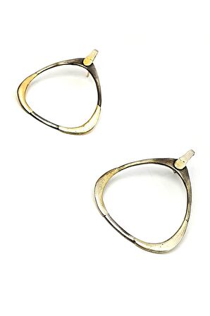 gümüş tasarım el işi küpe