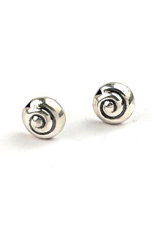 925 ayar gümüş tasarım deniz kabuğu küpe 