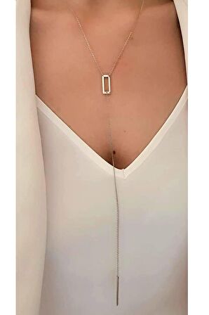 Italyan tasarımı 925 ayar gümüş y kolye