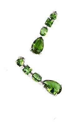 Renk değiştiren sultan taşı 925 ayar gümüş damla küpe 