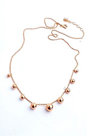925 ayar Gümüş Rose Trend Kolye