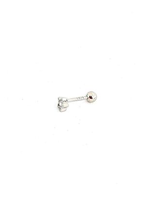 Zirkon Taşlı 925 ayar Gümüş Yıldız Figürlü Tragus Piercing 