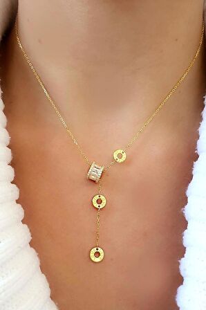 İtalyan 925ayar Gümüş  Altın Kaplama Love Aşk Yazılı Aşk Kolyesi