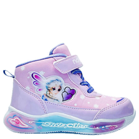 Kidx Snowgirl Işıklı Taban Kız Çocuk Spor Bot Pembe