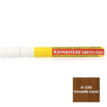 Tam Örtücü Rötuş Kalemleri 1407 05 A-338 Venedik Ceviz Tam Ört. Rötuş Kalemi