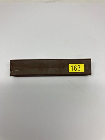 Sert Tamir Mumları Plus 163 Kahverengi Maun 8cm Sert Mum Plus