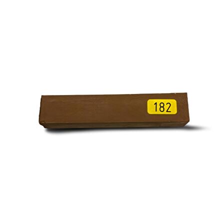 Sert Tamir Mumları 0182 Tik Vintage 8cm Sert Mum