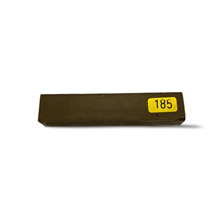 Sert Tamir Mumları 0185 Ceviz Kahve Tabak 8cm Sert Mum