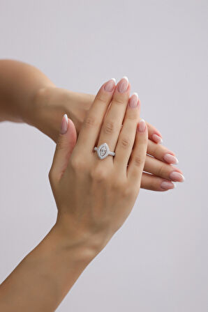 Nar-in Altın Mücevherat Tasarım Altın Yüzük 058