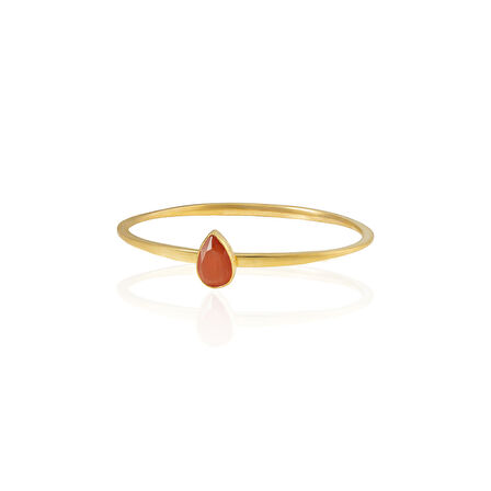 Kadir Jewellery Zirkon Taşlı Ayarlanabilir 22 Ayar Altın Kaplama Bilezik