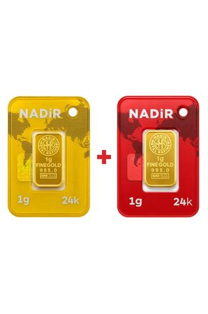 Nadir Gold 24 Ayar 2 Gram Külçe Altın