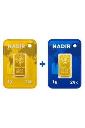 Nadir Gold 24 Ayar 2 Gram Külçe Altın