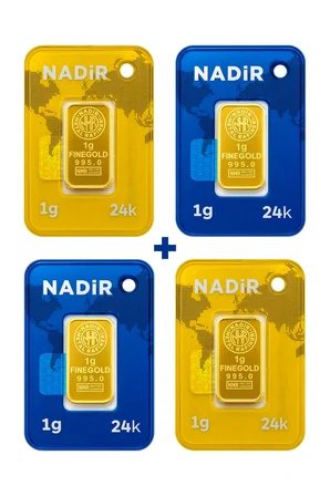 Nadir Gold 24 Ayar 4 Gram Külçe Altın