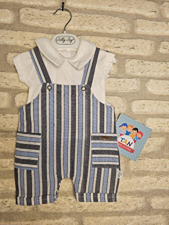 Gemi Nakışlı Slopet 2'li Erkek Takım