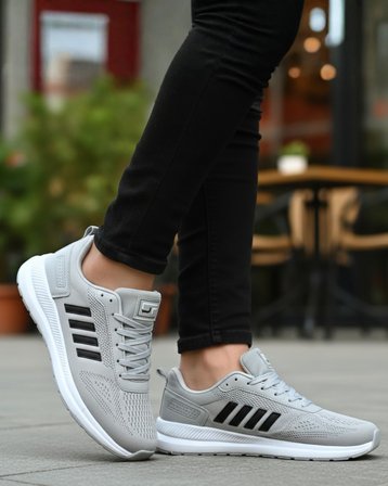Unisex Micro Taban Fuspetli Spor Ayakkabı-Buz