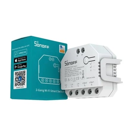 SONOFF DUALR3 Wi-Fi 2 Kanal Akıllı Röle