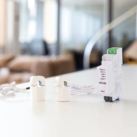 Shelly Pro EM-50 LAN Wi-Fi Bluetooth 2 Kanallı Akıllı Enerji Ölçer