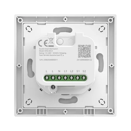SONOFF MINI-2GS-E Matter Wi-Fi Çift Kanallı Akıllı Anahtar