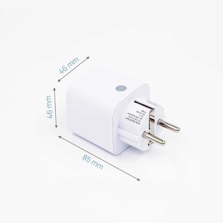 Shelly Plug M Gen3 Enerji Ölçümlü Matter Akıllı Priz – 2'li Paket