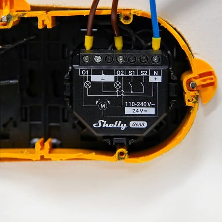 Shelly 2PM Gen3 Enerji Ölçümlü 2 Kanallı Akıllı Röle