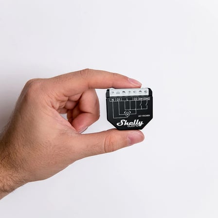Shelly Wave Shutter Z-Wave Enerji Ölçümlü Akıllı Panjur ve Perde Kontrol Rölesi