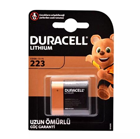 Duracell DL223 Kamera Bataryası