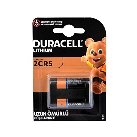 Duracell 245, 2CR5 Lithium Kamera Bataryası