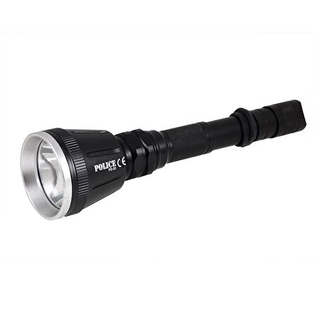 Police PS-93 T6 Led Tüfek Aparatlı Şarj Edilebilir El Feneri 2x18650