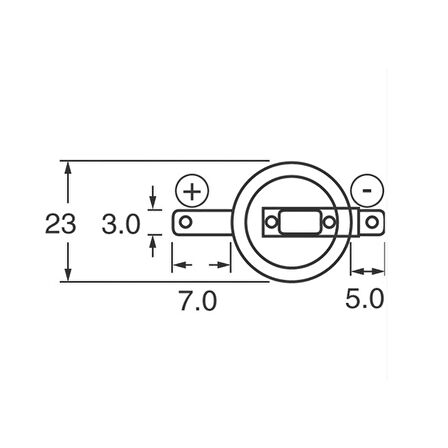 Panasonic BSG BR-2330A/FAN  3V Lithium Pil