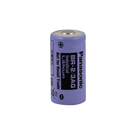 Panasonic BR-2/3AGN 3V Lithium Pil (Yüksek Kapasiteli)