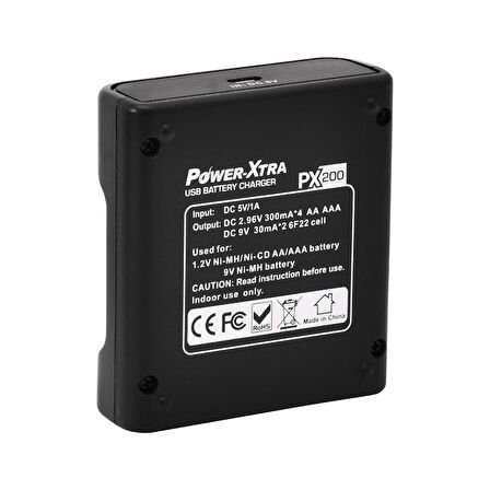 Power-Xtra PX200 Ni-Mh/Ni-Cd Şarj Cihazı