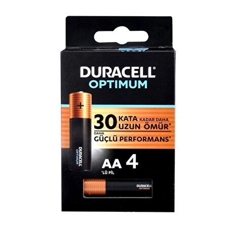 Duracell Optimum AA Kalem Pil  4lü