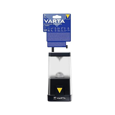 Varta 18666 Outdoor Ambiance L30RH Lantern 3AA Fener