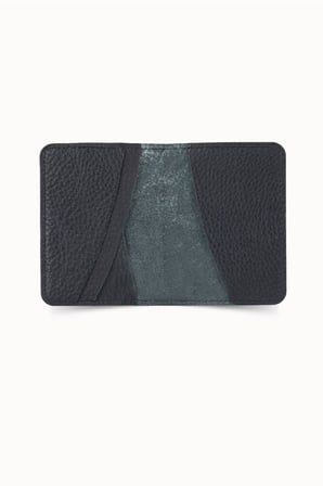 Guard Minimal Siyah Mat Deri Kartlık