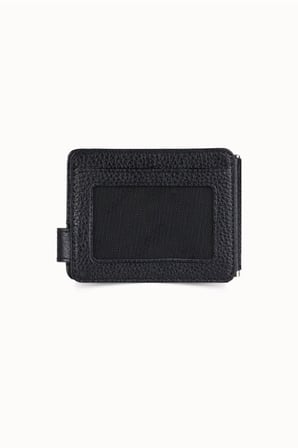 Guard Siyah Klipsli Deri Kartlık