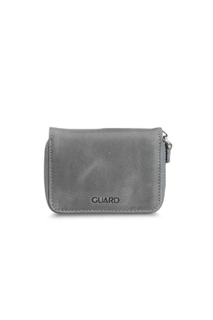Guard Antik Gri Mini  Unisex Bozuk Paralıklı Cüzdan