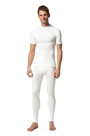 Erkek Beyaz Kısa Kol Fanila 1002