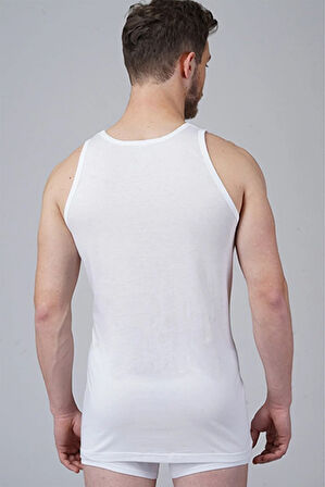 Erkek Ince Süprem Beyaz Atlet 700 3'lü Ekonomik Paket