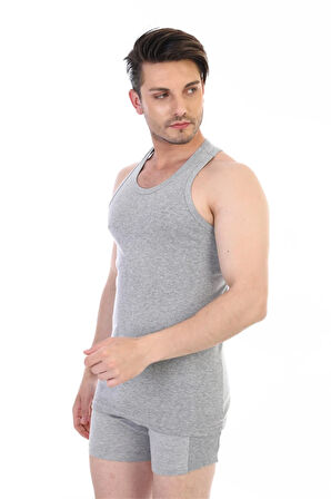 Erkek Ribana Spor Gri Atlet 915