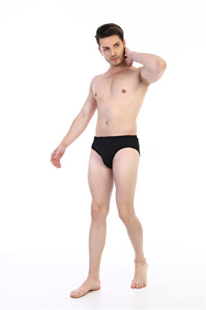 Erkek Süprem Siyah Slip 741