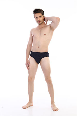 Erkek Süprem Lacivert Slip 741