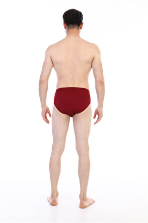 Erkek Süprem Bordo Slip 741