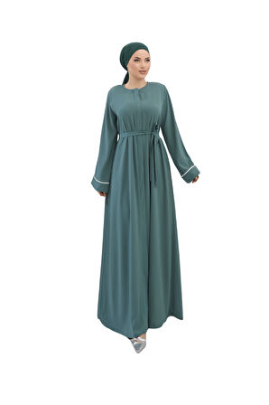  NİSSRA GİZLİ PATLI BİYELİ ABAYA KOL FERACE NSR505801