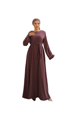  NİSSRA GİZLİ PATLI BİYELİ ABAYA KOL FERACE NSR505801