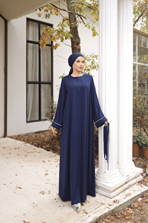  NİSSRA GİZLİ PATLI BİYELİ ABAYA KOL FERACE NSR505801