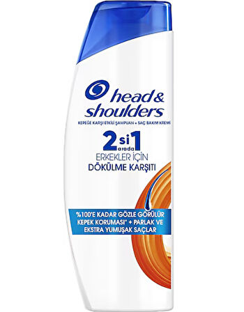 Head & Shoulders 2 Si 1 Arada Erkekler İçin Dökülme Karşıtı 300 ML