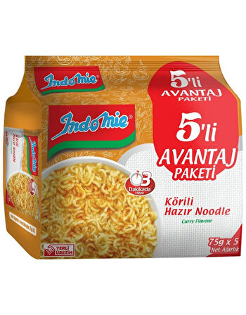 Indomie Körili Hazır Noodle 75 GR * 5 Adet