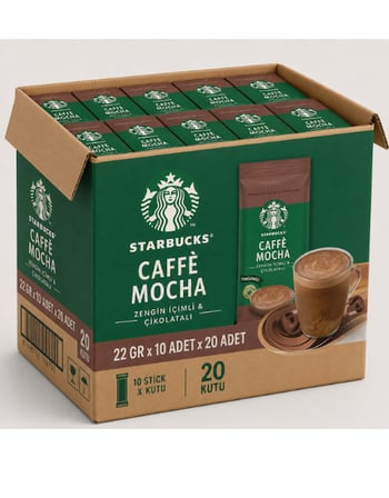 Starbucks Caffe Mocha 22 GR X 10 Adet X 20 Adet