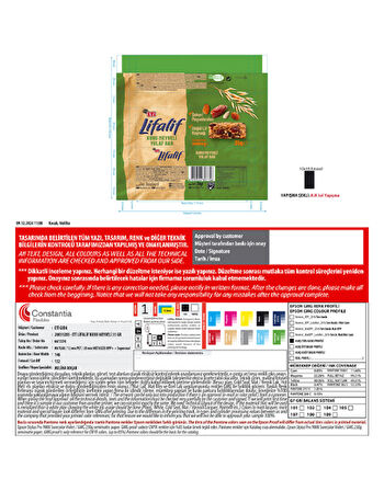 Eti Lifalif Kuru Meyveli Yulaf Bar 35 GR * 16 Adet
