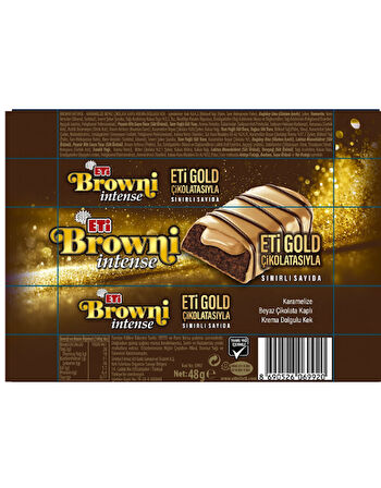 Eti Browni İntense Gold 48 GR * 16 Adet